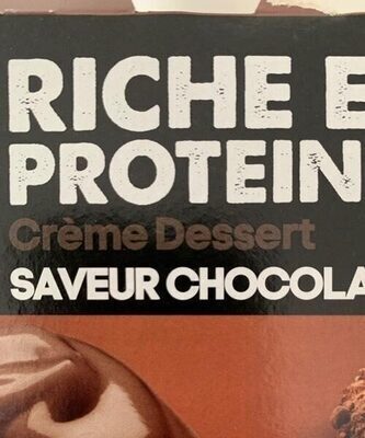 Crème dessert chocolat