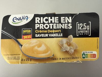 Crème dessert vanille