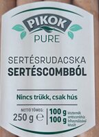 Sertésrudacska Sertéscombból