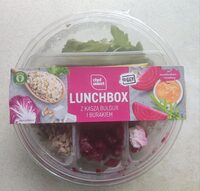 Lunchbox z kaszą bulgur i burakiem