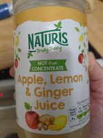 Apple lemon and ginger juice