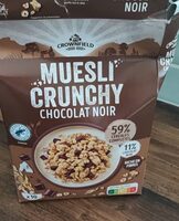 Muesli Crunchy Chocolat Noir Noisettes Grillées