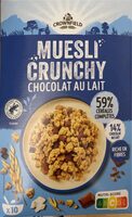 Muesli crunchy chocolat au lait