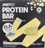 Protein bar white chocolate crisp flavour