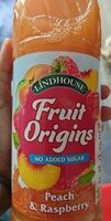 Fruit Origins Peach & Raspberry