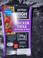 Chicken Tikka With Kale & Rice