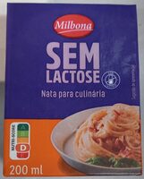 Nata para culinária Sem Lactose