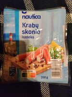 Krabų skonio lazdelės