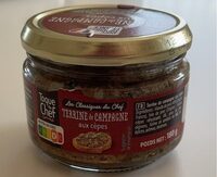 Terrine de campagne aux cepes