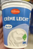 Crème leicht 15% Fett