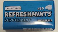 SWEET CORNER x60 REFRESHMINTS PEPPERMINT SUGARFREE