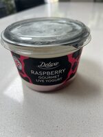 Raspberry Gourmet Live Yoghurt