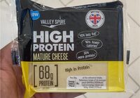 High protein mature cheese
