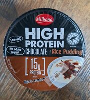 High Protein Chocolate Rice Puddibg