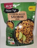 Gebratene Nudeln Szechuan Style