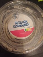 Bieslook cranberry roomkaas