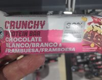 Crunchy Protein Bar White Chocolate Raspberry Geschmack