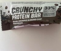 Crunchy Protein Bar Double Brownie Almond