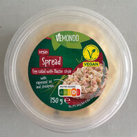 Veganská vajíčková pomazánka se slaninou