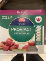 Rhubarb Creamy Proviact Bífido Culture Yogurt