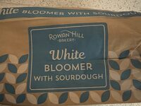 White bloomer with sourdough
