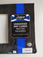 Unsmoked Dry Cured Bacon Rashers