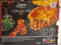 Coq au vin pie