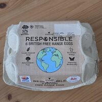 6 British Free Range Eggs