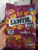 Barbecue Lentil Chips