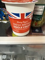 Fresh British Single Cream