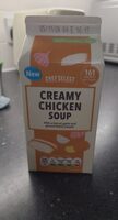 Creamy chicken soup