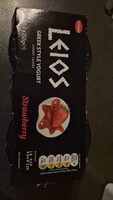 Leios Greek Style Yoghurt - Strawberry