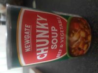 Chunky soup beef & vegetable