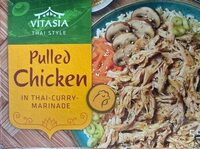 Pulled Chicken in Thai-Curry-Marinate