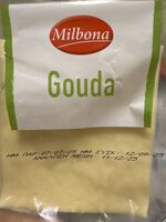Semi-hard gouda cheese, in slices