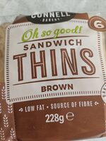 Brown Wheaten Sandwich Slims