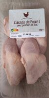 Cuisse de poulet avec dos