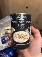 Cream of Chicken & Ham Soup