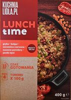 Lunch Time buckwheat bulgur lentils