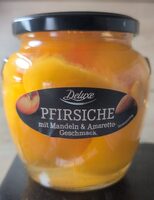 Pfirsiche mit Mandeln & Amaretto-Geschmack
