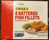 Battered White Fish Fillets