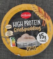 High Protein Grieß Zimt