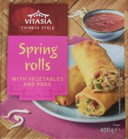 Spring Rolls With Vegetable And Pork