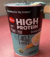 High Protein Grießpuddimg Pur