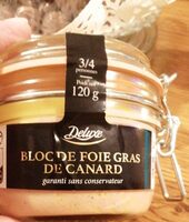 Bloc de foie gras de canard