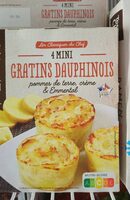 4 mini Gratins dauphinois