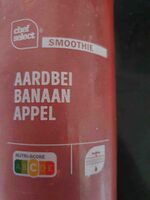Smoothie aardbei banaan appel
