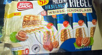 Milch&Haselnuss Riegel Weiße Schokolade