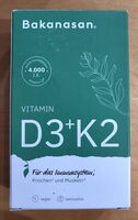Vitamin D3+K2 Vegan