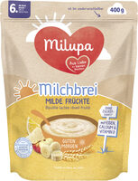 MILUPA Milchbrei Milde Früchte Guten Morgen ab dem 6. Monat 400G